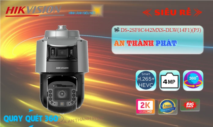 Camera Hikvision Chất Lượng DS-2SF8C442MXS-DLW 14F1 P3