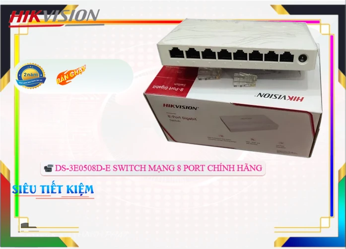 DS-3E0508D-E Thiết Bị Mạng Bộ chia mạng DS-3E0508D-E Thiết Bị Mạng Bộ chia mạng