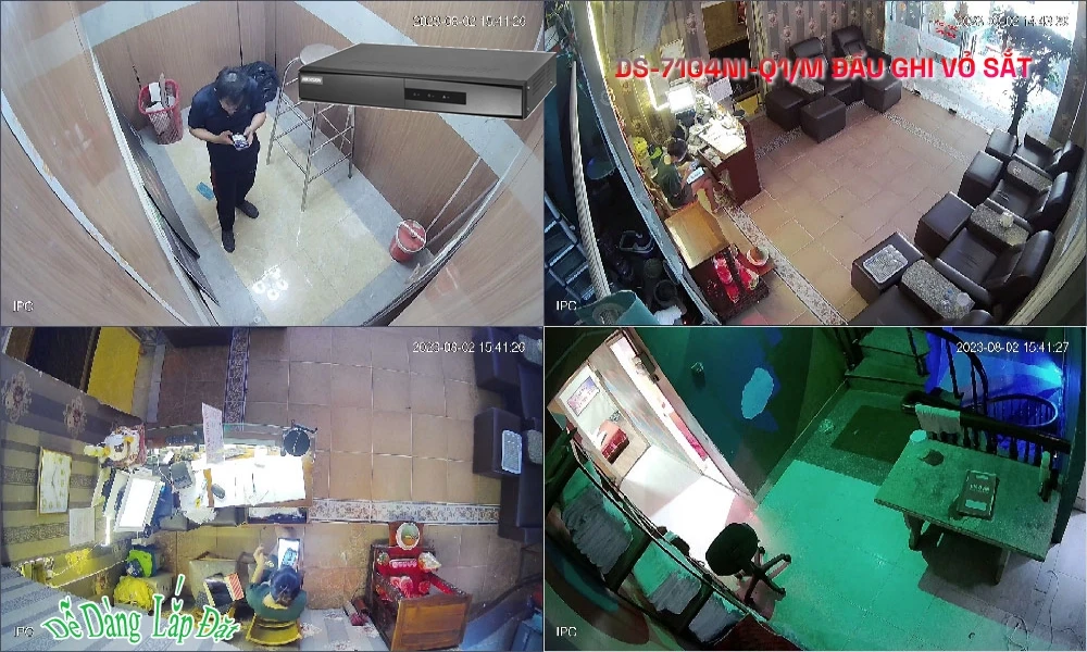 DS-7104NI-Q1/MThiết Bị Ghi Hình Thiết kế Đẹp Hikvision