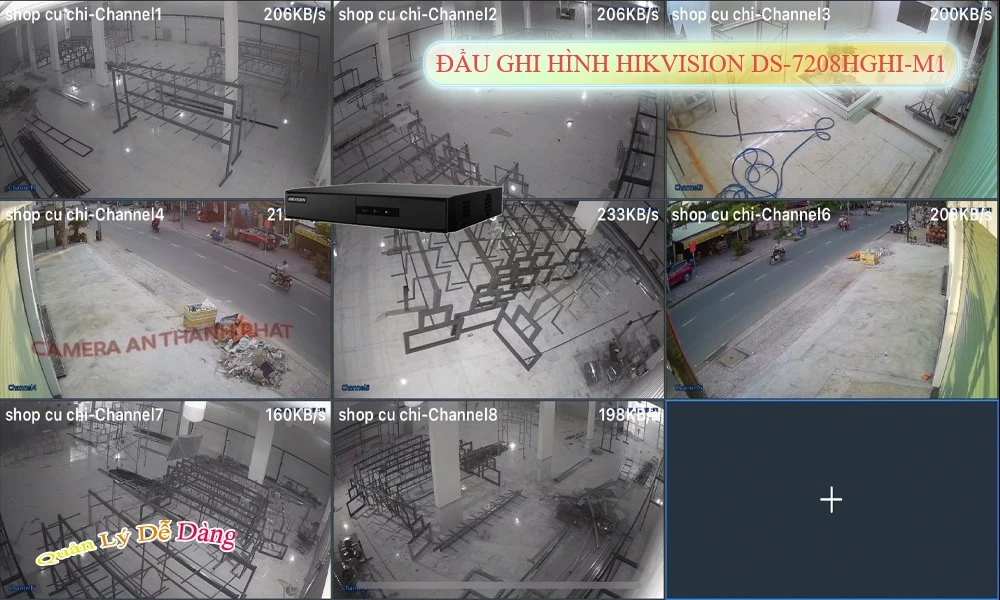 DS-7208HGHI-M1 Đầu Thu Hikvision