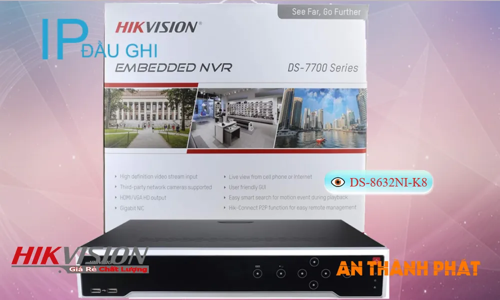 Hikvision DS-8632NI-K8 Tiết Kiệm