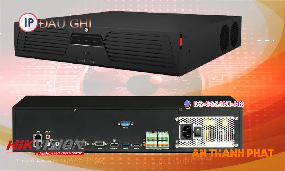 Đầu Ghi Hikvision DS-9664NI-M8
