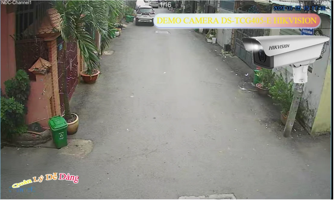 ✪  DS-TCG405-E Camera Hikvision