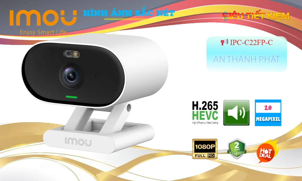 Camera An Ninh Wifi Imou IPC-C22FP-C Giá rẻ Camera An Ninh Wifi Imou IPC-C22FP-C Giá rẻ