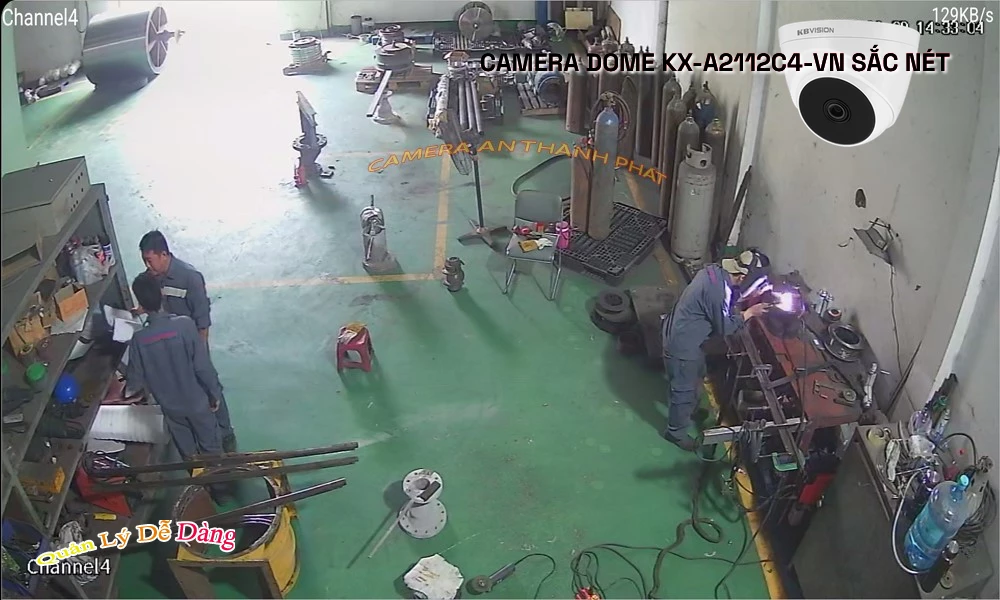 Camera Giá Rẻ KBvision KX-A2112C4-VN Chi phí phù hợp