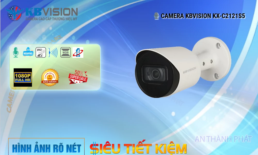 KX-C2121S5-A-VN Camera An Ninh Chức Năng Cao Cấp KX-C2121S5-A-VN Camera An Ninh Chức Năng Cao Cấp