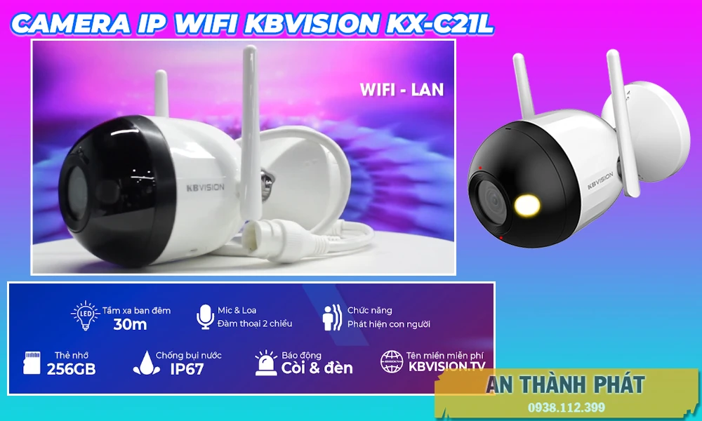 Camera IP Không Dây KX-C21L
