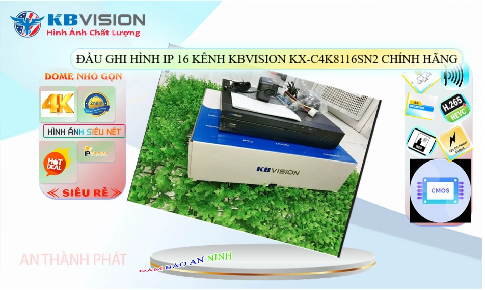 Đầu Ghi KBvision Chất Lượng KX-C4K8116SN2