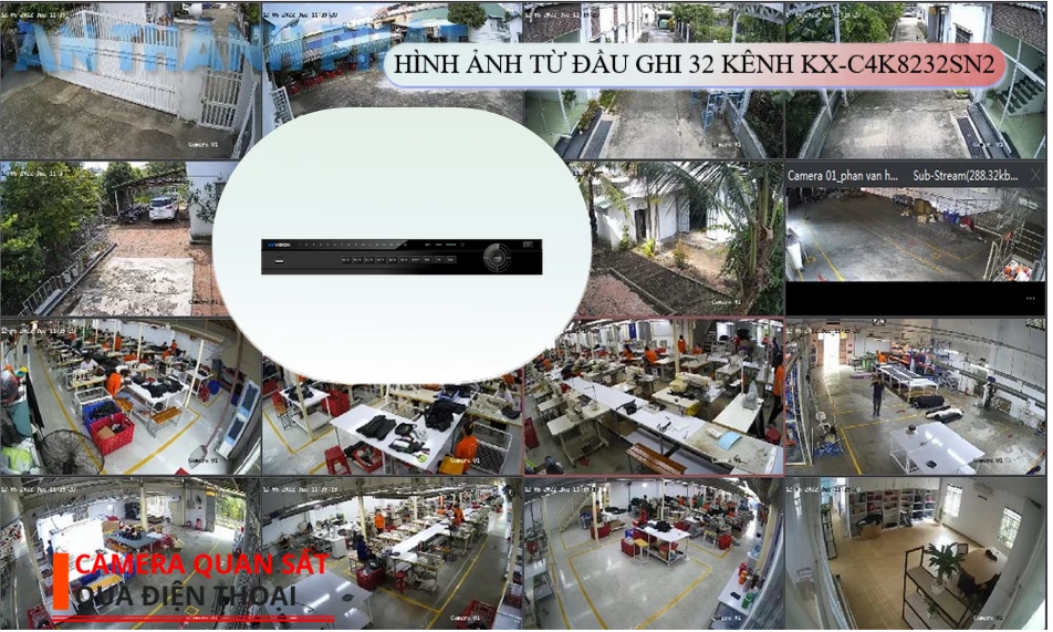 KX-C4K8232SN2 KBvision giá rẻ chất lượng cao