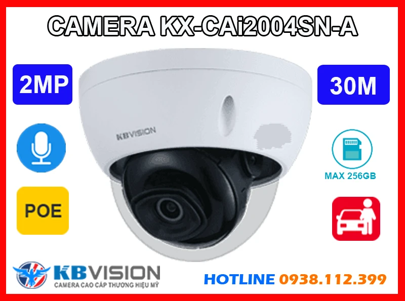 Camera KBVISION KX-CAi2004SN-A,KX-CAi2004SN-A Giá Khuyến Mãi,KX-CAi2004SN-A Ip POE sắc nét Giá Hấp Dẫn,KX-CAi2004SN-A Chất lượng nhất,Nơi bán KX-CAi2004SN-A 2.0 MP FULL HD 1080P ,KX CAi2004SN A,thông số Camera Giá re KX-CAi2004SN-A