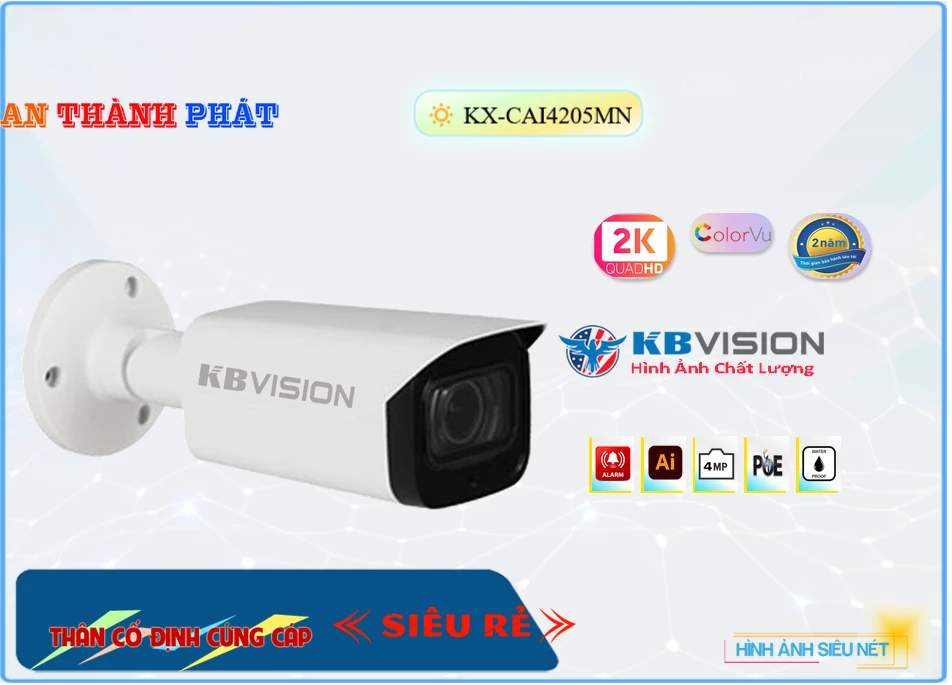 KX-CAi4205MN Camera Giá Rẻ KBvision KX-CAi4205MN Camera Giá Rẻ KBvision