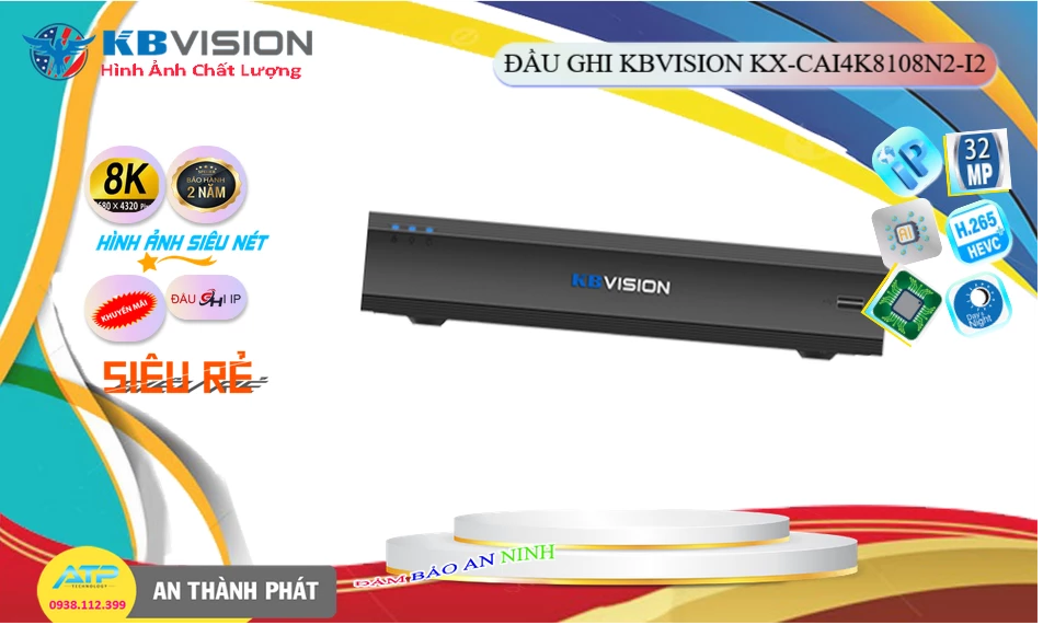 KX-CAi4K8108N2-I2 Hình Ảnh Đẹp KBvision