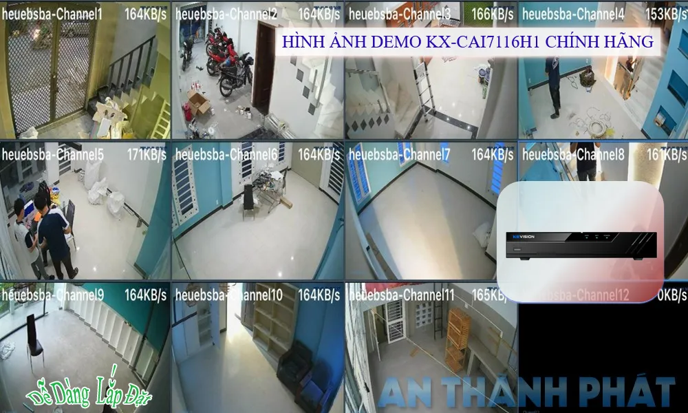 KX-CAi7116H1 Đầu Ghi Hình Công Nghệ Mới KX-CAi7116H1 Đầu Ghi Hình Công Nghệ Mới