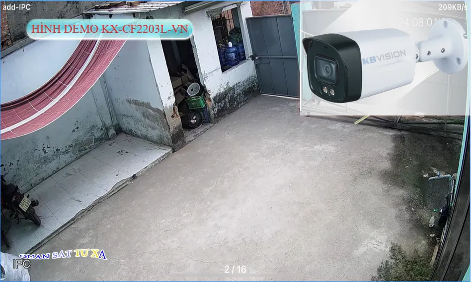 Camera KX-CF2203L-VN KBvision