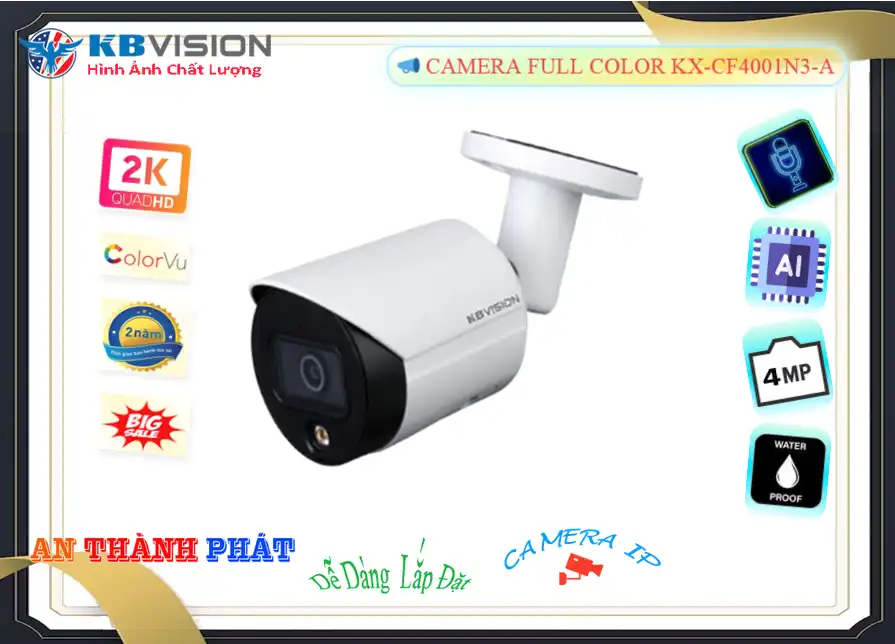 KX-CF4001N3-A Camera An Ninh Công Nghệ Mới