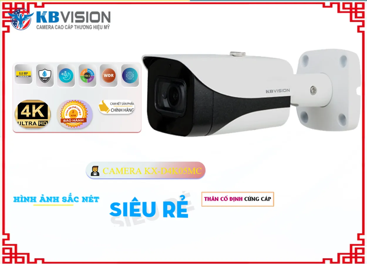 Camera KX-D4K05MC KBvision Camera KX-D4K05MC KBvision