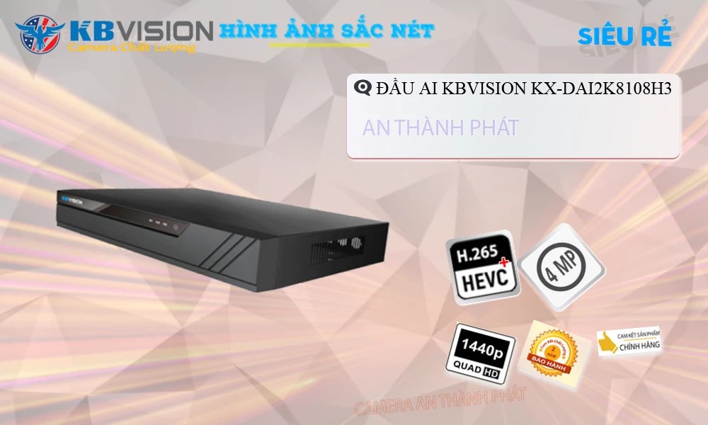 KX-DAi2K8108H3 Đầu Ghi Hình Chức Năng Cao Cấp KX-DAi2K8108H3 Đầu Ghi Hình Chức Năng Cao Cấp