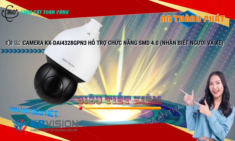 KX-DAi4328GPN3 Camera Chính Hãng KBvision KX-DAi4328GPN3 Camera Chính Hãng KBvision