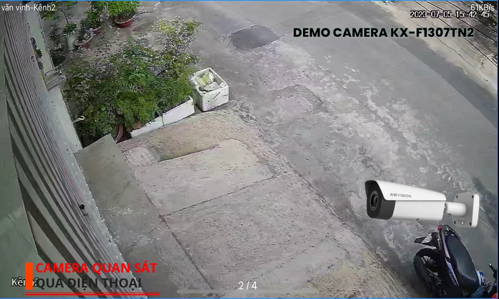 KX-F1307TN2 Camera KBvision Giá rẻ ✅