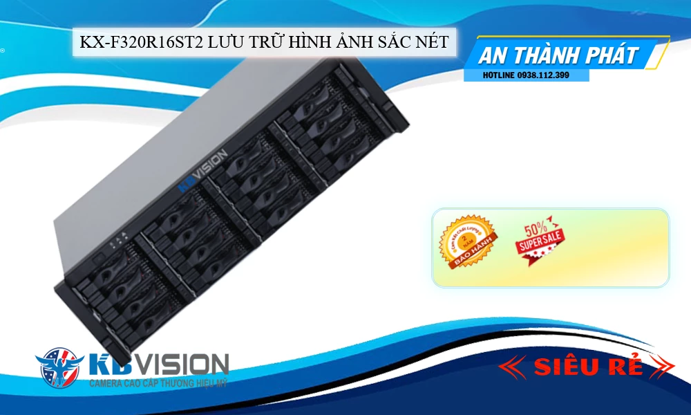✅ Đầu Thu KX-F320R16ST2 KBvision ✅ Đầu Thu KX-F320R16ST2 KBvision