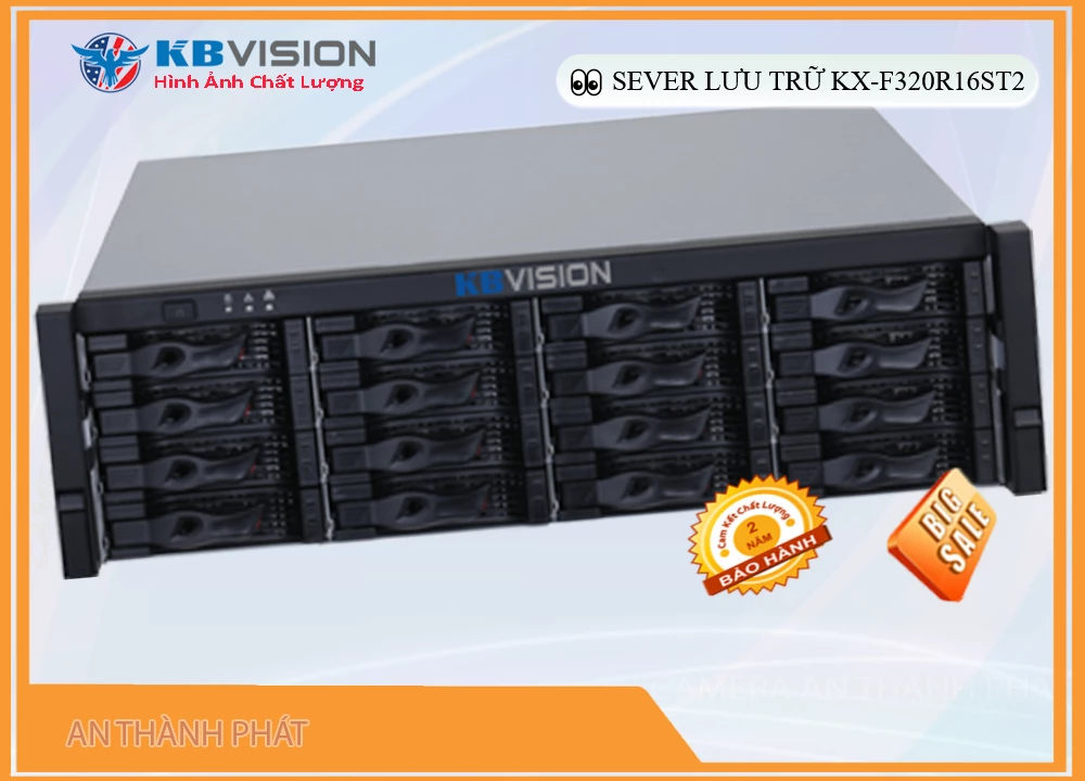✅ Đầu Thu KX-F320R16ST2 KBvision ✅ Đầu Thu KX-F320R16ST2 KBvision