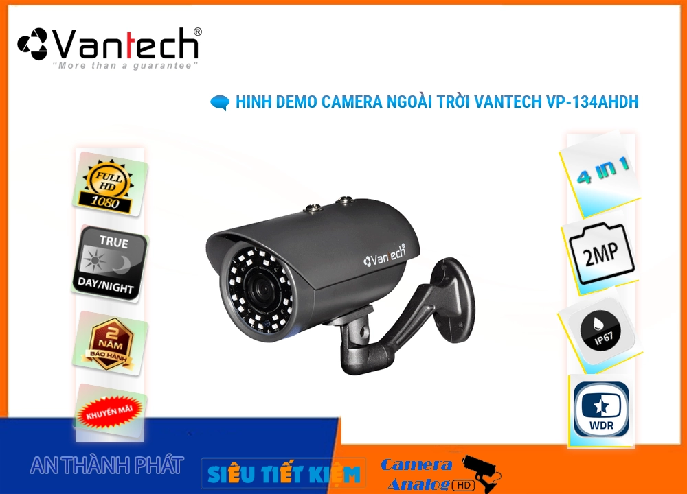 VP-134AHDH Camera VanTech Chi phí phù hợp VP-134AHDH Camera VanTech Chi phí phù hợp