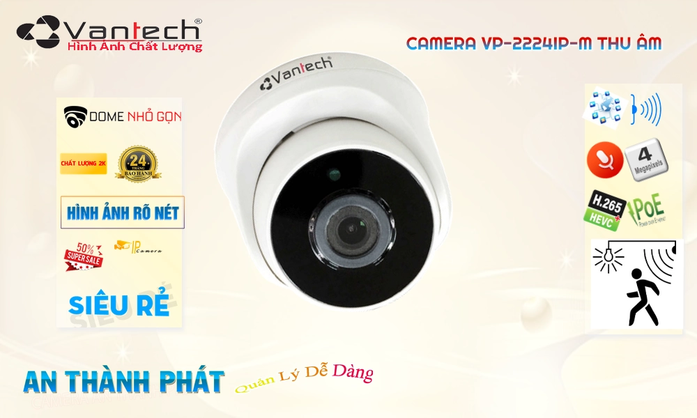 VP-2224IP-M Camera VanTech Giá tốt VP-2224IP-M Camera VanTech Giá tốt