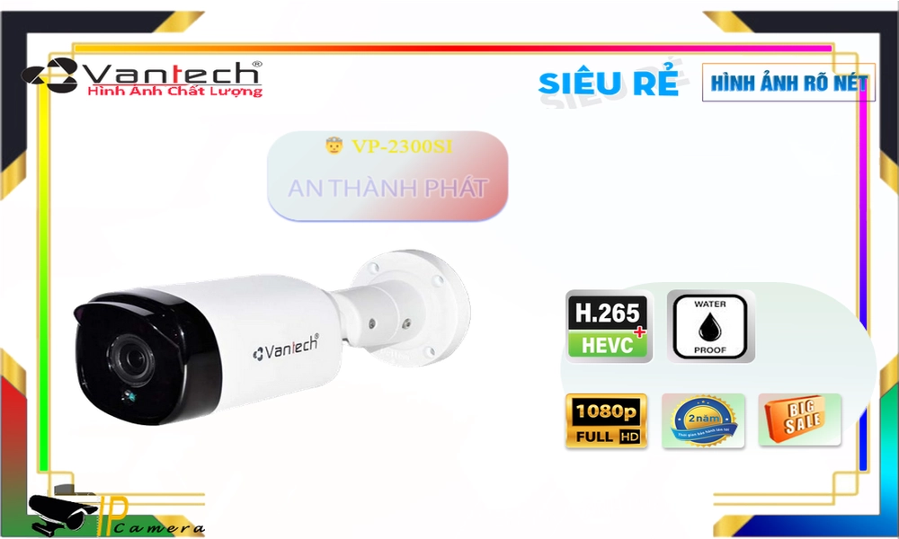 ✲ Camera VP-2300SI VanTech đang khuyến mãi ✲ Camera VP-2300SI VanTech đang khuyến mãi