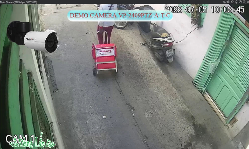 ✲  VP-2409PTZ-A|T|C HD Anlog Camera Giám Sát Công Nghệ Mới