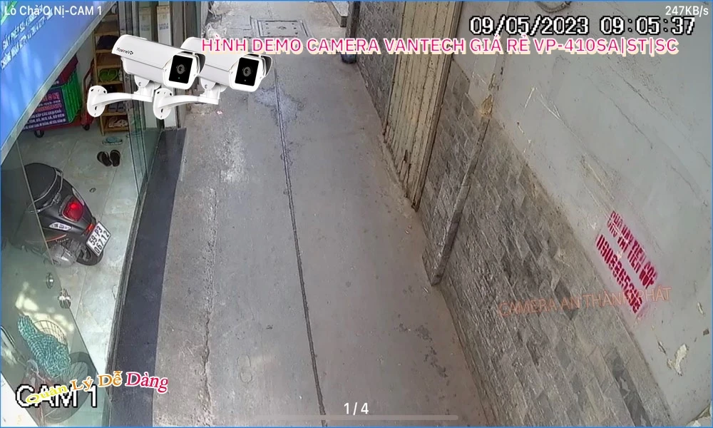 Camera HD Anlog VanTech VP-410SA|ST|SC Mẫu Đẹp ✲