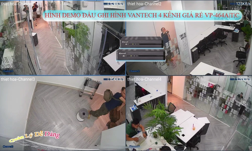VP-464A|T|C Đầu ghi Camera VanTech Giá tốt VP-464A|T|C Đầu ghi Camera VanTech Giá tốt