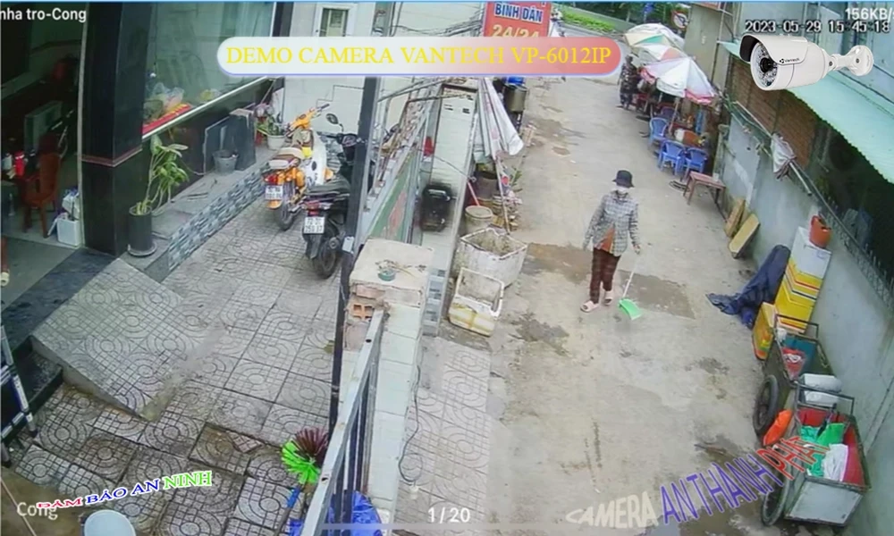 Camera VanTech VP-6012IP Tiết Kiệm