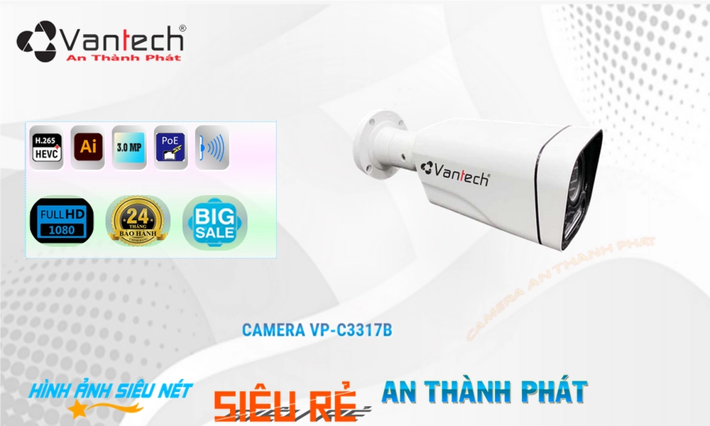 VP-C3317B Camera VanTech ✨