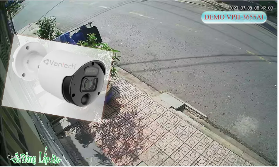 Camera VanTech VPH-3655AI Tiết Kiệm Camera VanTech VPH-3655AI Tiết Kiệm