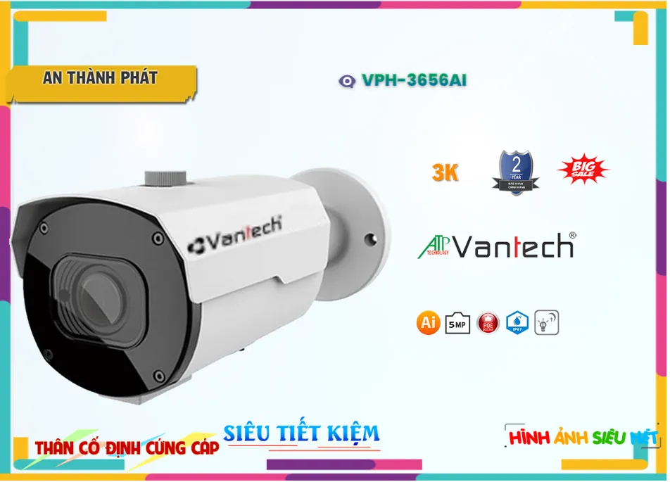 VPH-3656AI Sắc Nét VanTech VPH-3656AI Sắc Nét VanTech