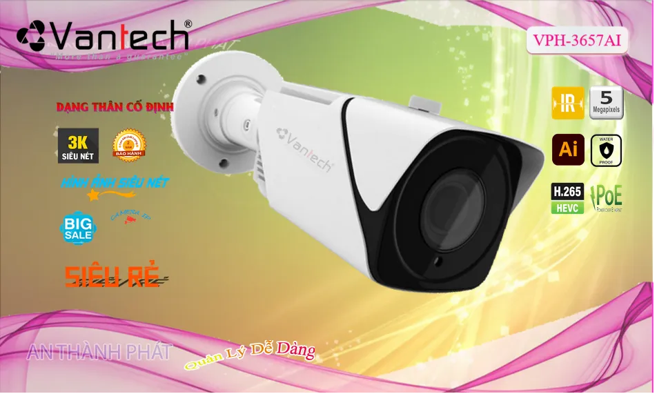 Đầu Ghi Hình VanTech VPH-3657AI