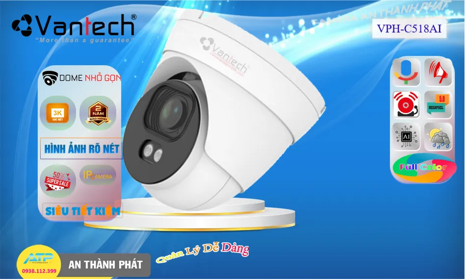 VPH-C518AI Camera VanTech
