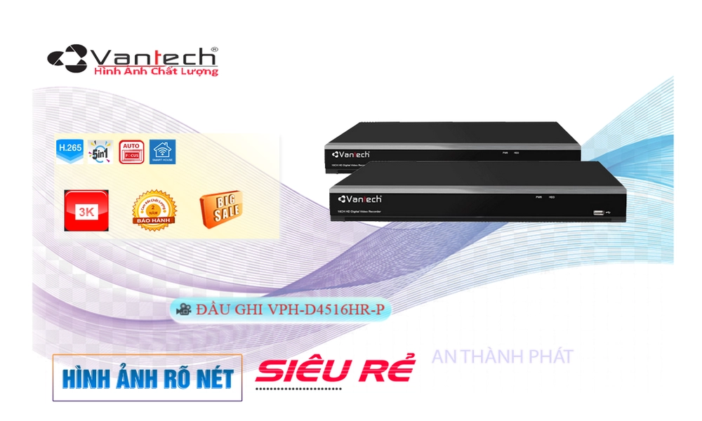 VanTech VPH-D4516HR-P Sắc Nét
