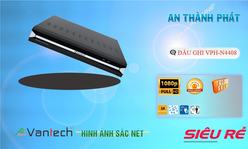 VPH-N4408 Đầu ghi Camera VanTech Giá tốt