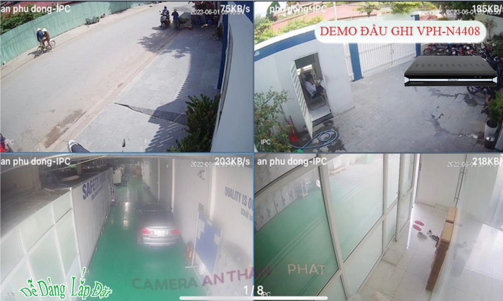 VPH-N4408 Đầu ghi Camera VanTech Giá tốt