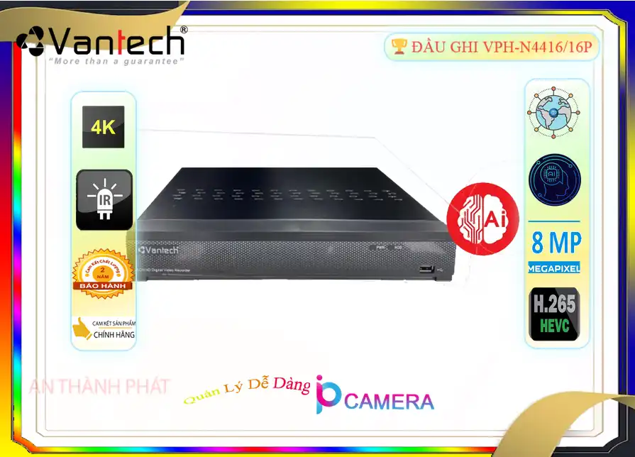 Đầu Thu VanTech VPH-N4416/16P