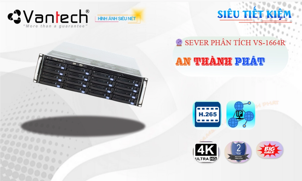 Đầu Ghi VanTech Chất Lượng VS-1664R Đầu Ghi VanTech Chất Lượng VS-1664R