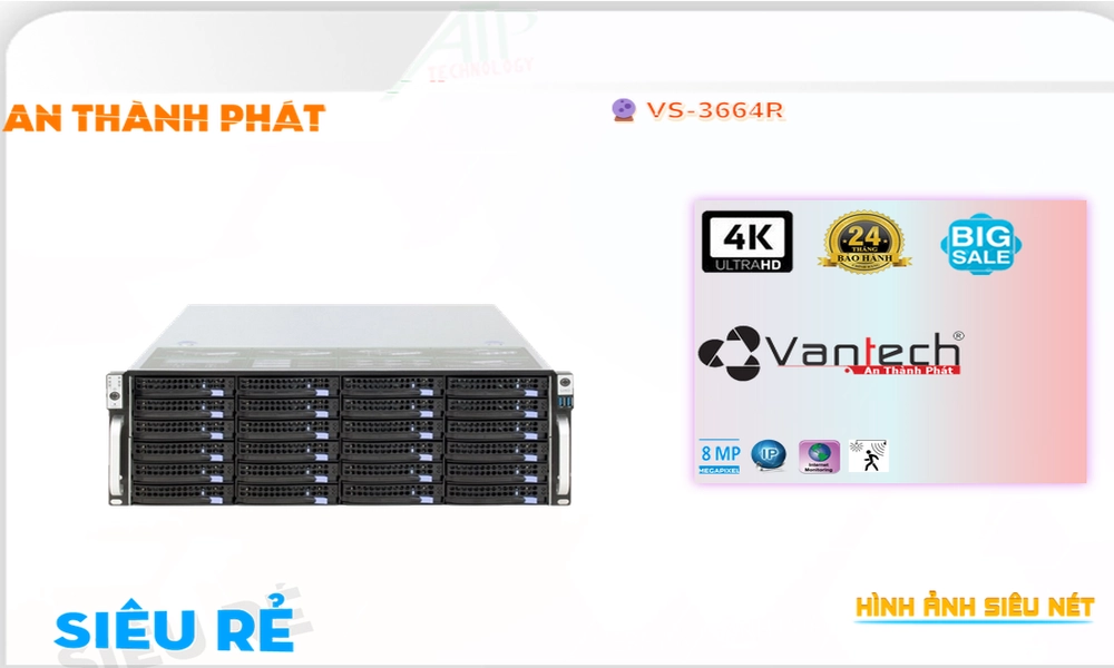Đầu Thu VanTech VS-3664R Đầu Thu VanTech VS-3664R