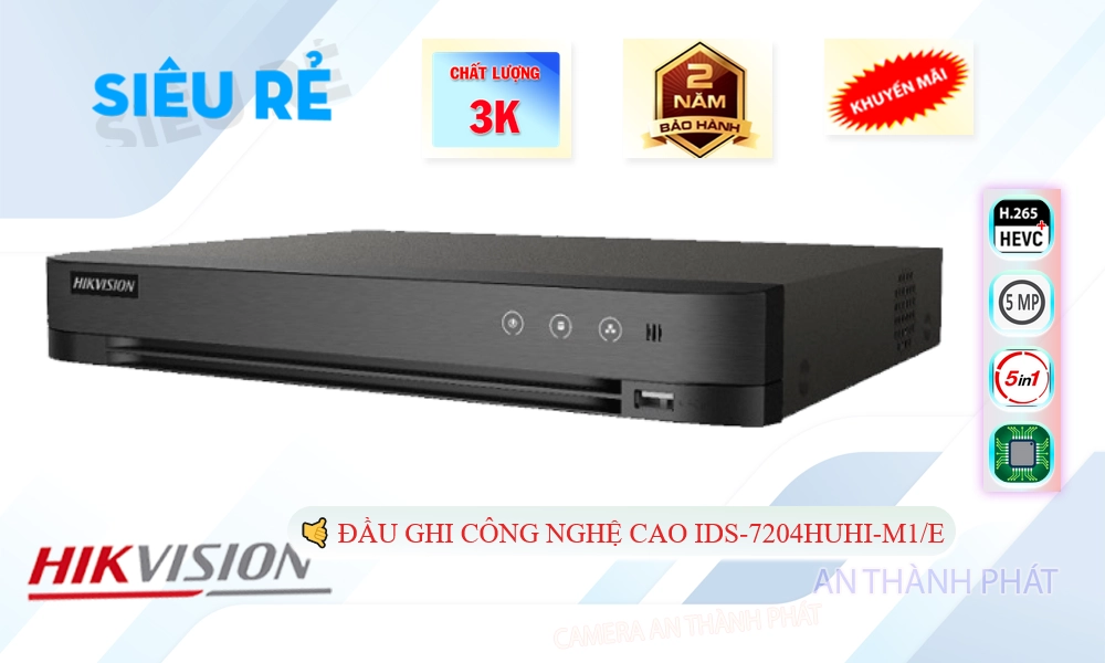 Đầu Thu iDS-7204HUHI-M1/E Hikvision