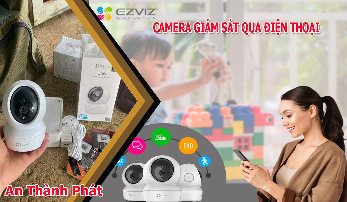 lắp camera giám sát qua điện thoại từ xa