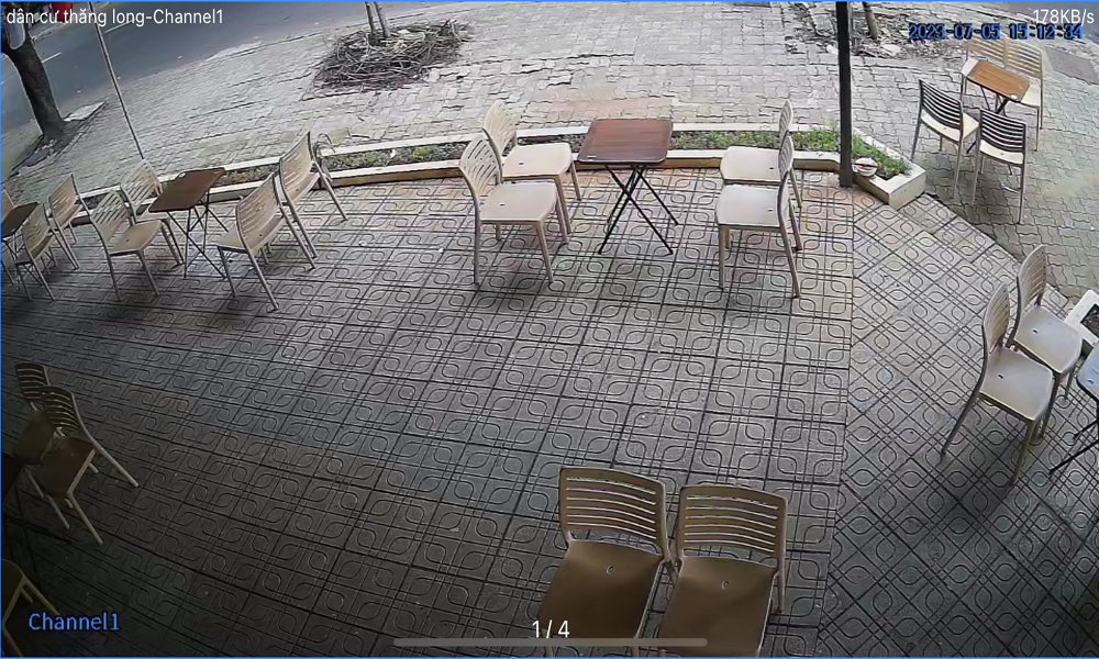 Hình  Camera Giám Sát  thực tế  sáng chi tiết với độ phân giải  5.0 megapixel  Chất lượng cao tiết kiệm chi phí  của bộ Bộ Camera Wifi 360 Cho Công Trình Giá Rẻ sử dụng mã DH-SD2A500-GN-AW-PV